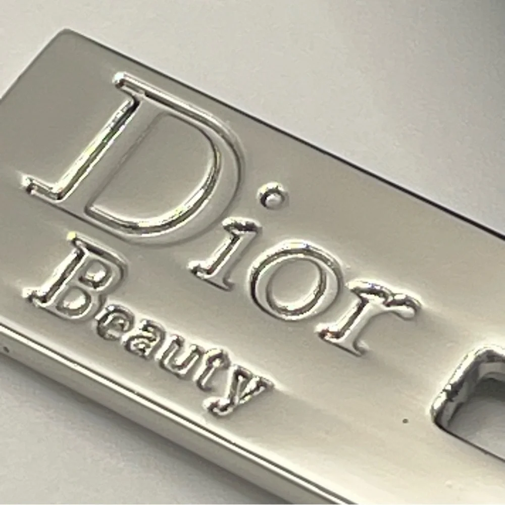 Dior Beauty Diva VIP Black Patent Zip Around Wallet Cardholder